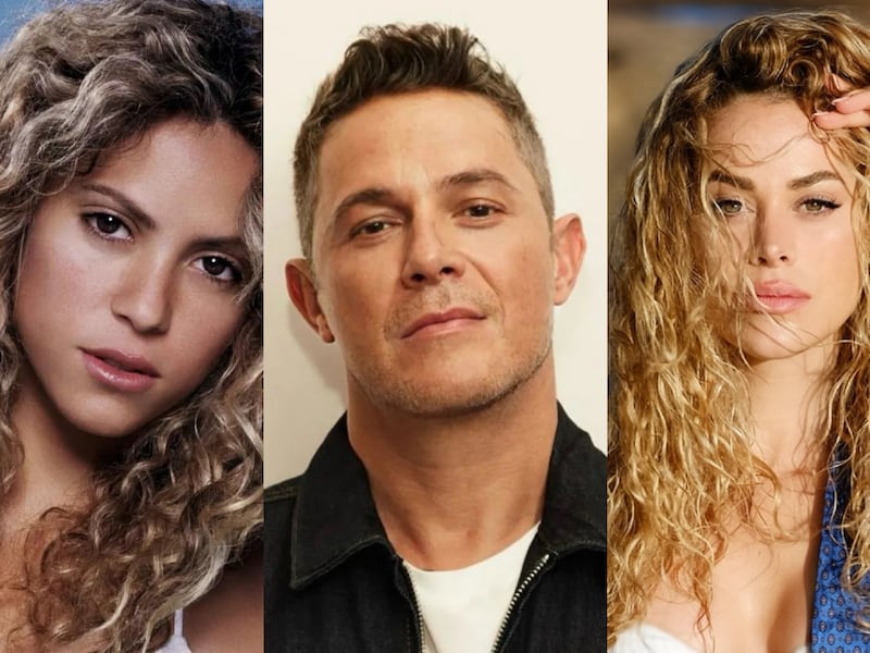 ¿No es parecida a Shakira?, Alejandro Sanz estaría en una nueva relación amorosa con famosa actriz