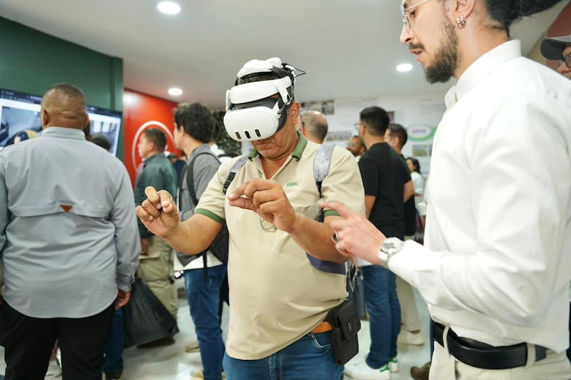 Foto El Parque de Las Lagunas cuenta con un espacio de exhibición donde visitantes pueden acceder a recorridos virtuales e interactivos de cómo será el lugar.