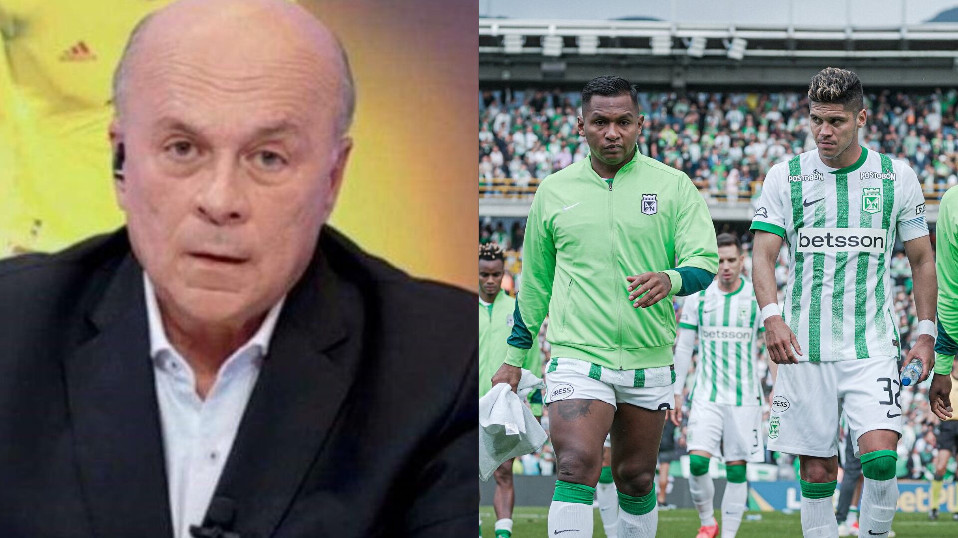 Carlos Antonio Vélez y Atlético Nacional - Fotos: Redes sociales