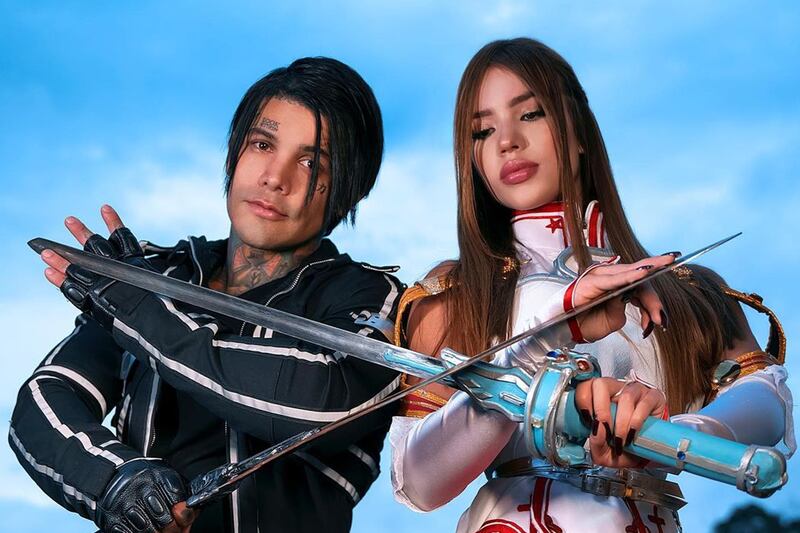 Yeferson Cossio y Carolina Gómez