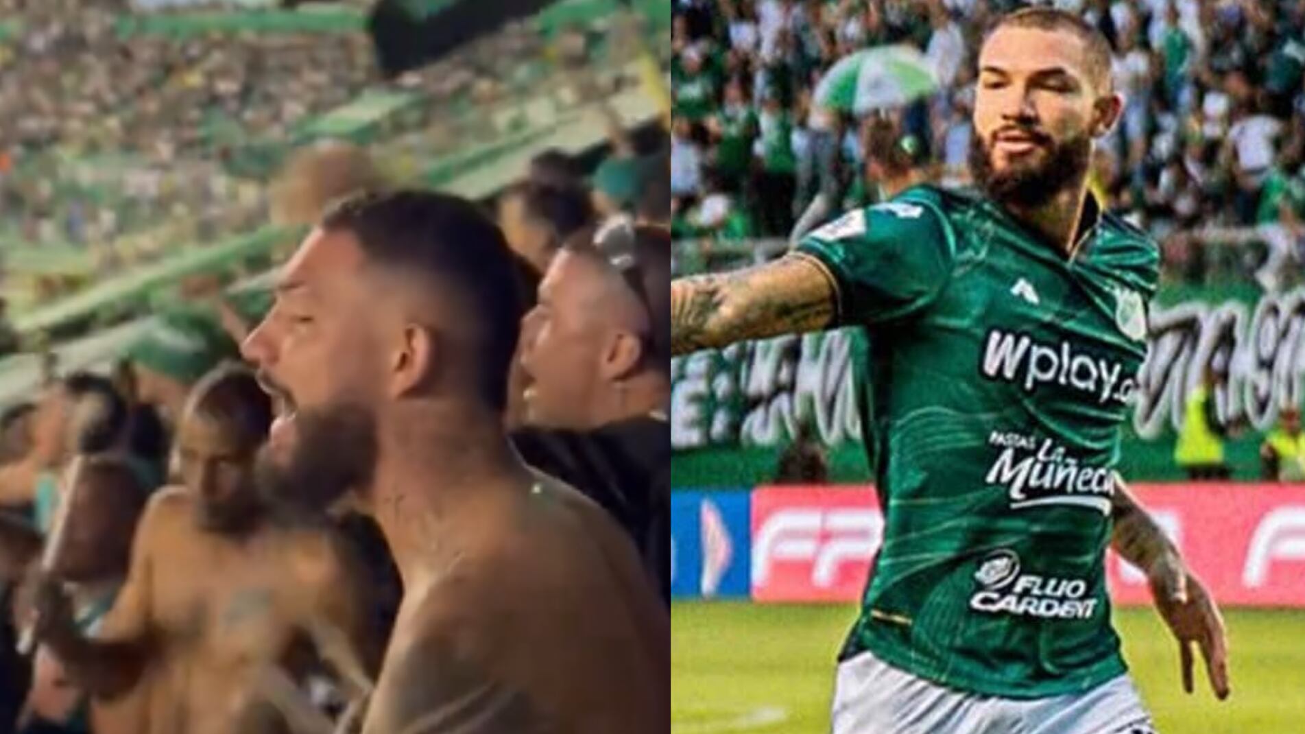 Caldera y la barra del Cali