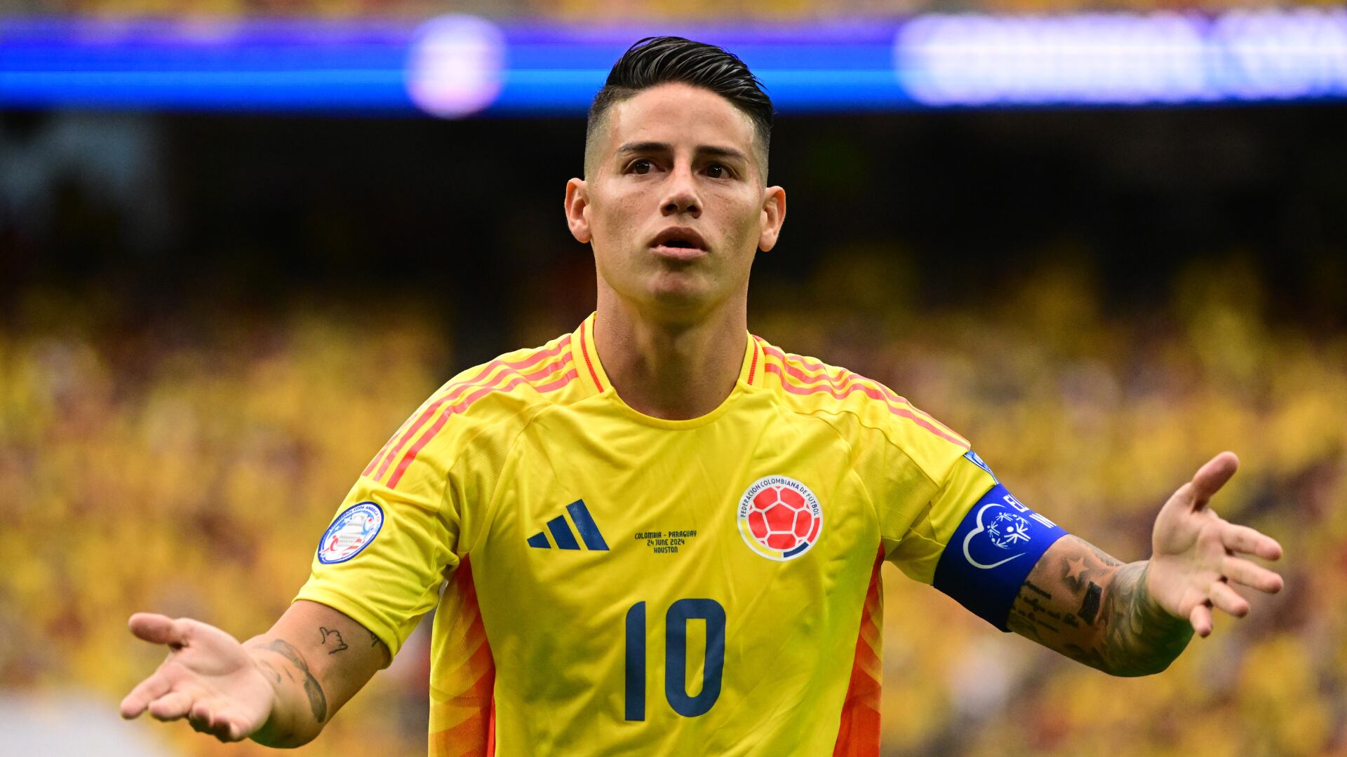 James Rodríguez criticó a la organización de la Copa América y envió mensaje a Conmebol