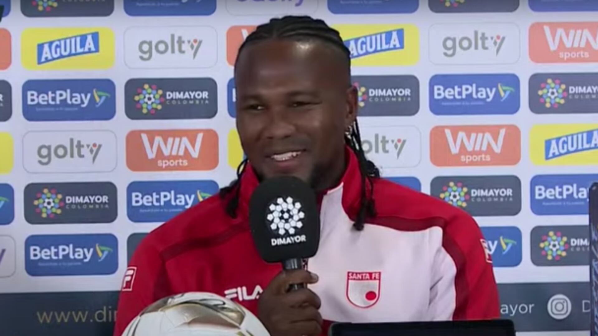 Hugo Rodallega. Foto: Captura de pantalla de la Dimayor