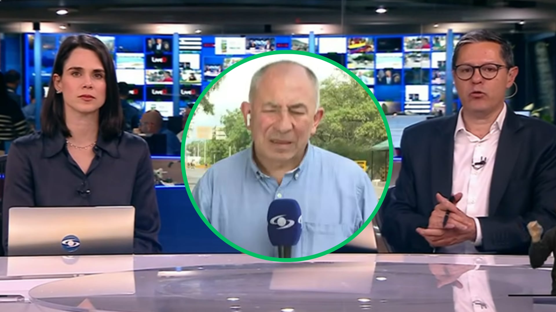 Periodista de Noticias Caracol retenido por hablar de Maduro