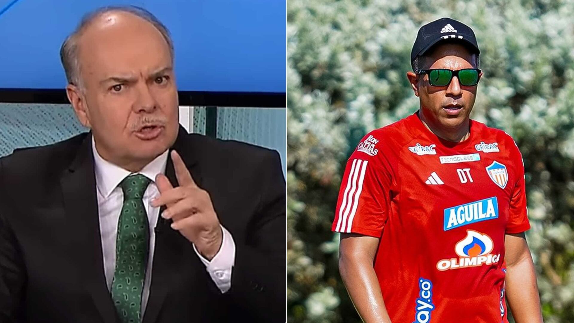 Iván Mejía y César Farías - Fotos: Capturas de redes sociales