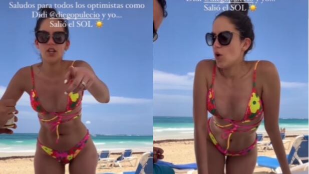 La presentadora Linda Palma.