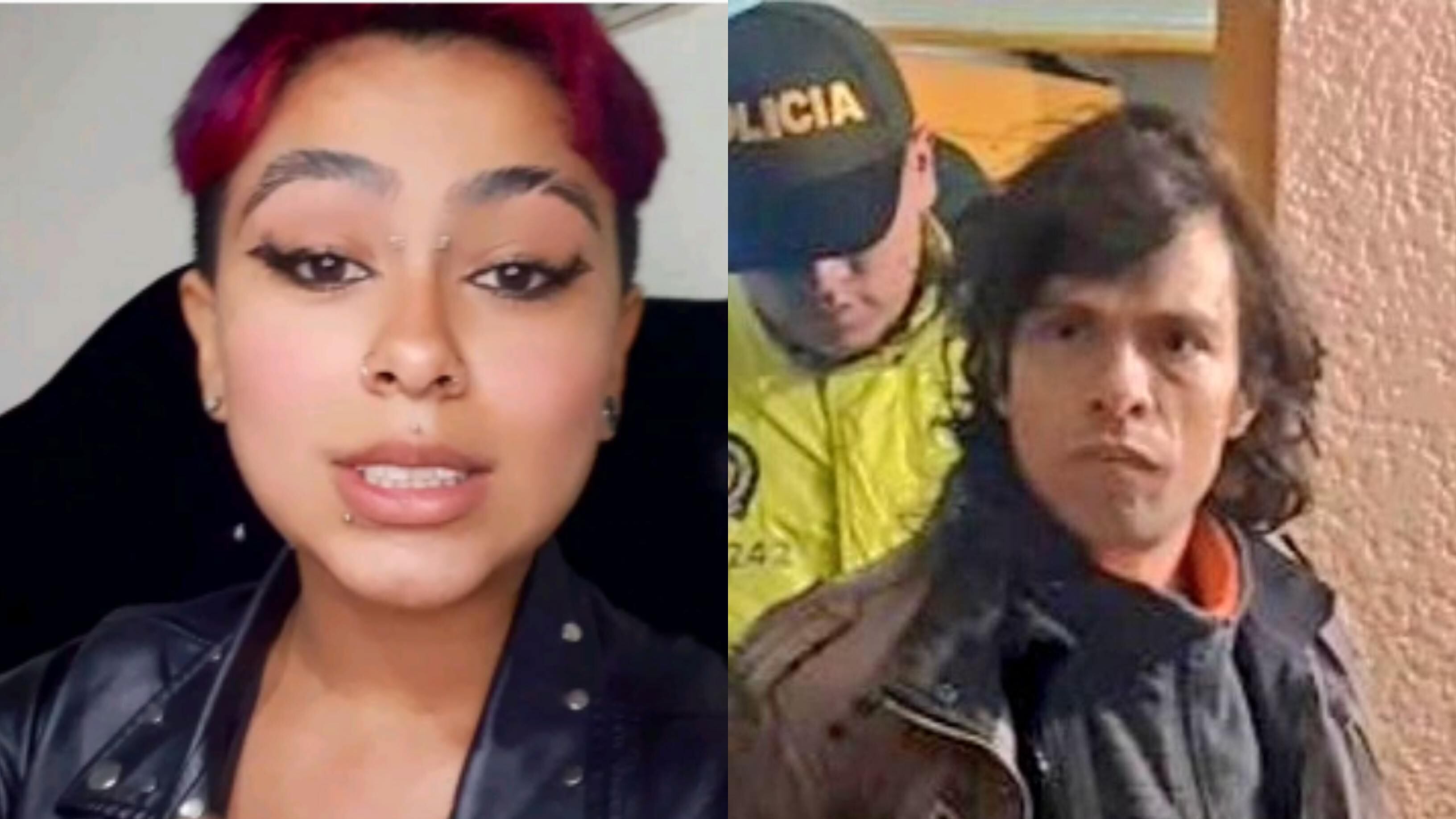 Captura del agresor Hilary Castro.