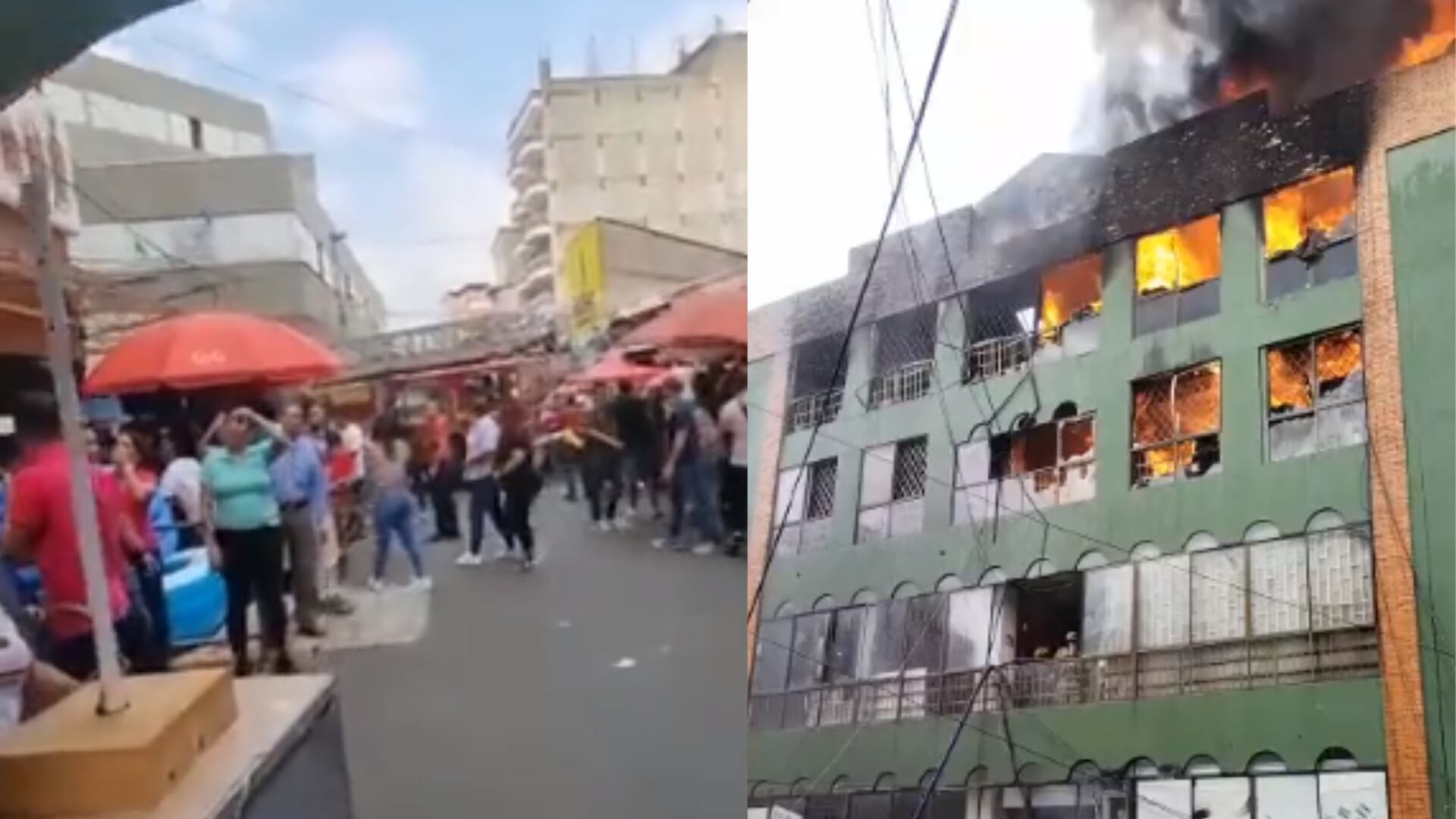 Pánico y desasosiego entre comerciantes por incendio que consumió sus bodegas en Cali