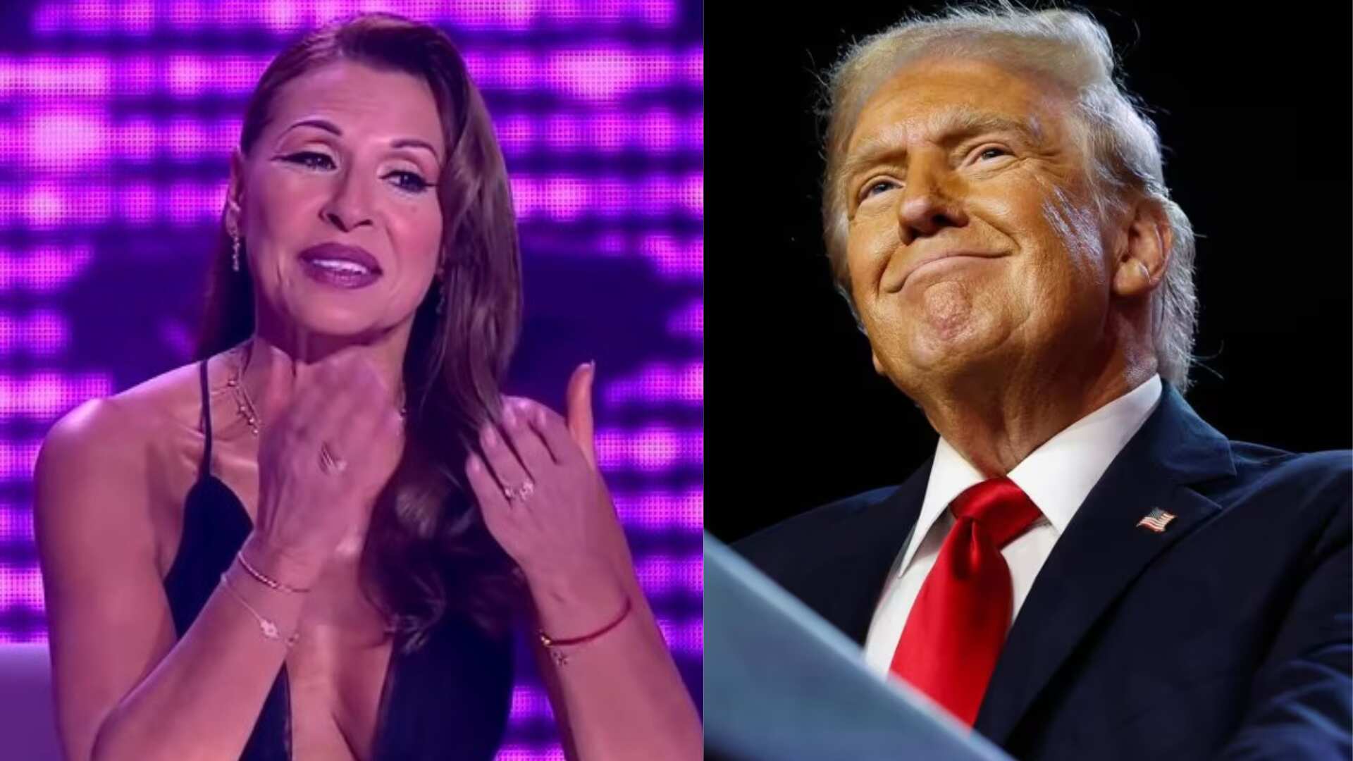 Amparo Grisales de ‘Yo Me Llamo’ confesó que tiene un objeto en la sala de su casa que la liga a Donald Trump