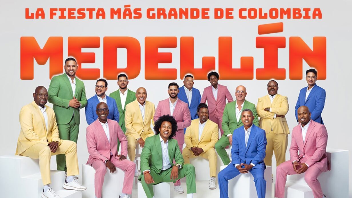 Grupo Niche llega a Medellín, Bogotá y Barranquilla como parte de la celebración de los 45 años de existencia