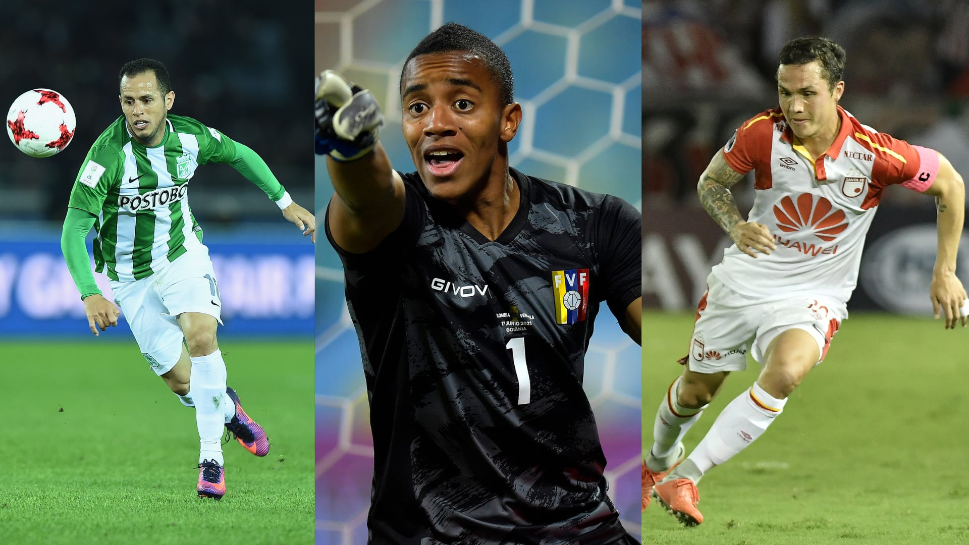 Alejandro Guerra, Wuilker Faríñez y Luis Manuel Seijas