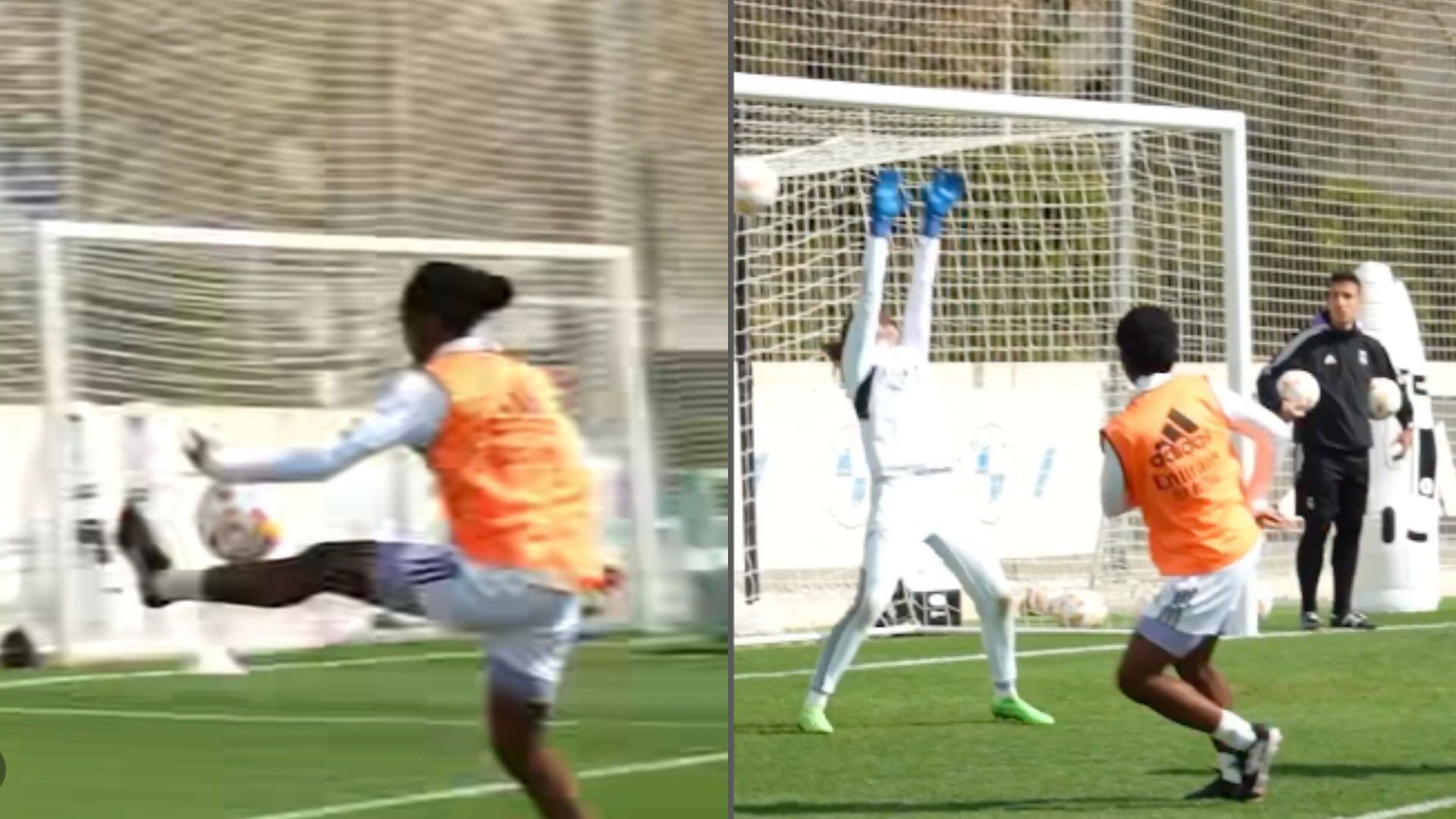Linda Caicedo marcó golazo en entrenamiento con el Real Madrid.