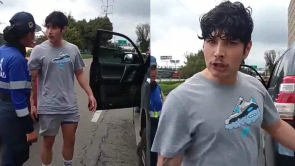 Video de un nuevo caso en Colombia de 'usted no sabe quién soy yo'.