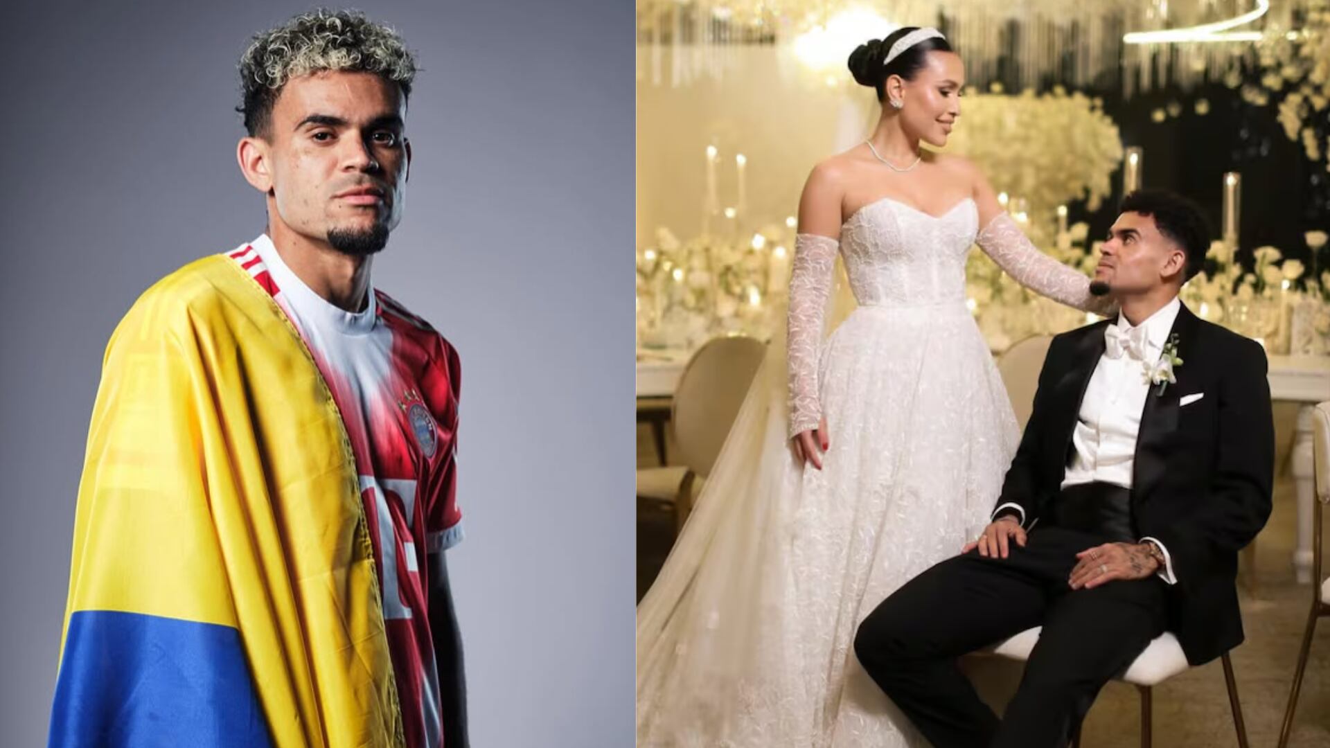 Luis Díaz dejó coincidencia con su casamiento en su presentación con su nuevo equipo