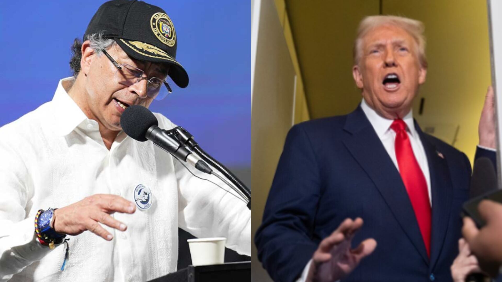 “Sí fueron invitados, no vinieron”: Donald Trump desmiente exclusión de Colombia en Cumbre Militar