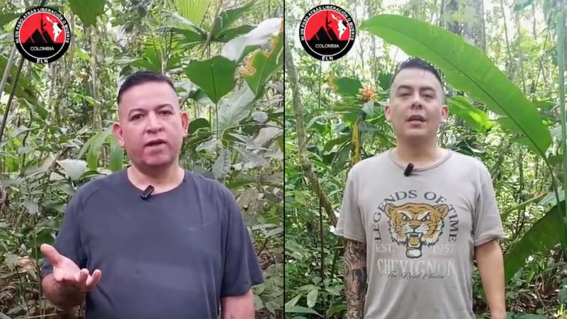 ELN aseguró que someterá a un “juicio revolucionario” a policías y funcionarios del CTI secuestrados