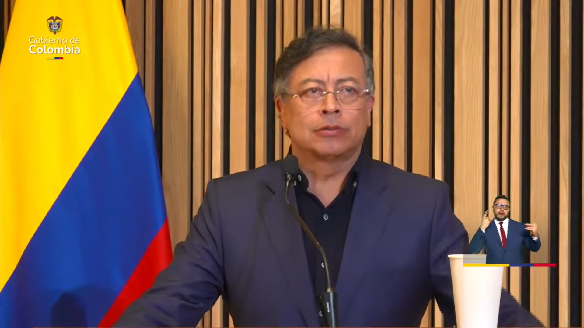 Gustavo Petro ante diáspora colombiana en Washington D. C.