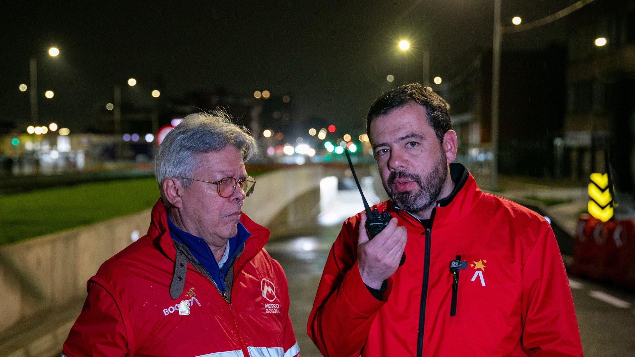 Alcalde Carlos Fernando Galán habilita el intercambiador vial de la calle 72 en Bogotá.