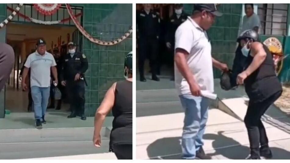 Mujer se hizo viral en TikTok por golpear a su hijo.