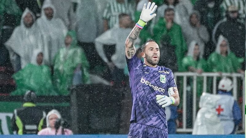 Por quebrantos de salud, David Ospina no estará en el próximo partido de Nacional por Libertadores