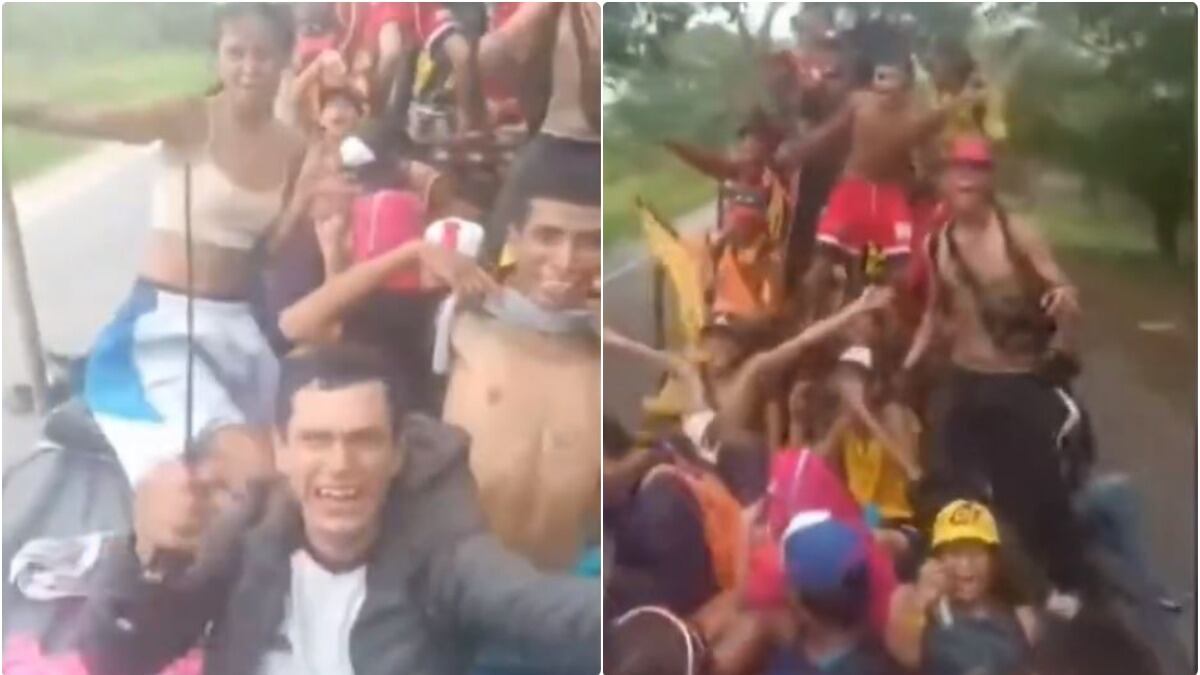 Barristas aterran a muchos en su desplazamiento por carreteras colombianas