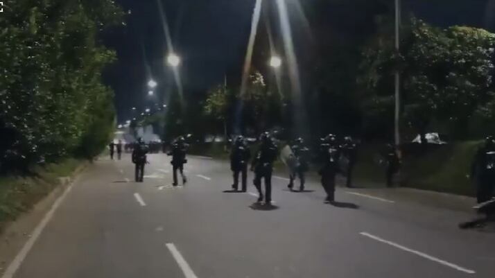 Antiguo Esmad en Medellín