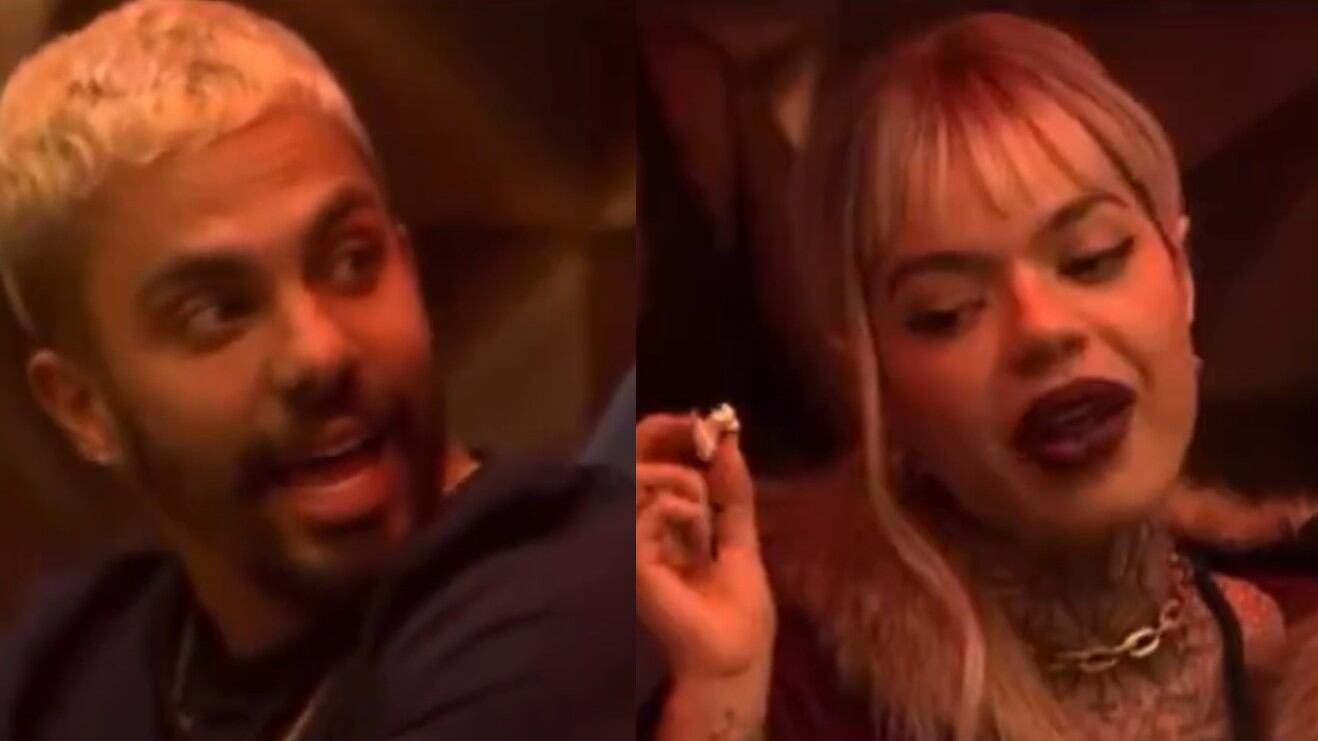 Altafulla y Melissa Gate en 'La casa de los famosos Colombia 2'