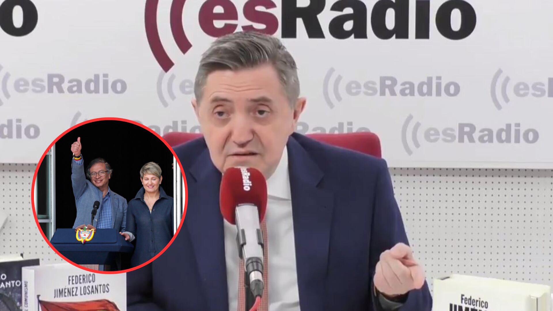Federico Jiménez, periodista español, se despachó contra Petro por hablar del "yugo español"