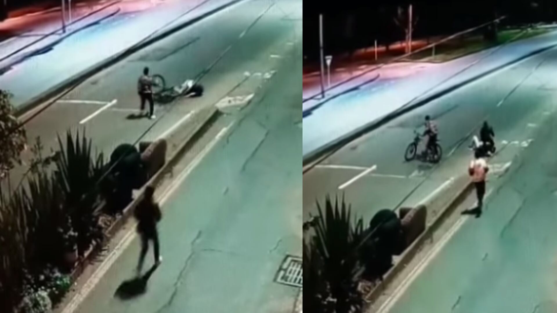 En manada ladrones tumbaron a joven para robarle su bicicleta y maleta en Teusaquillo