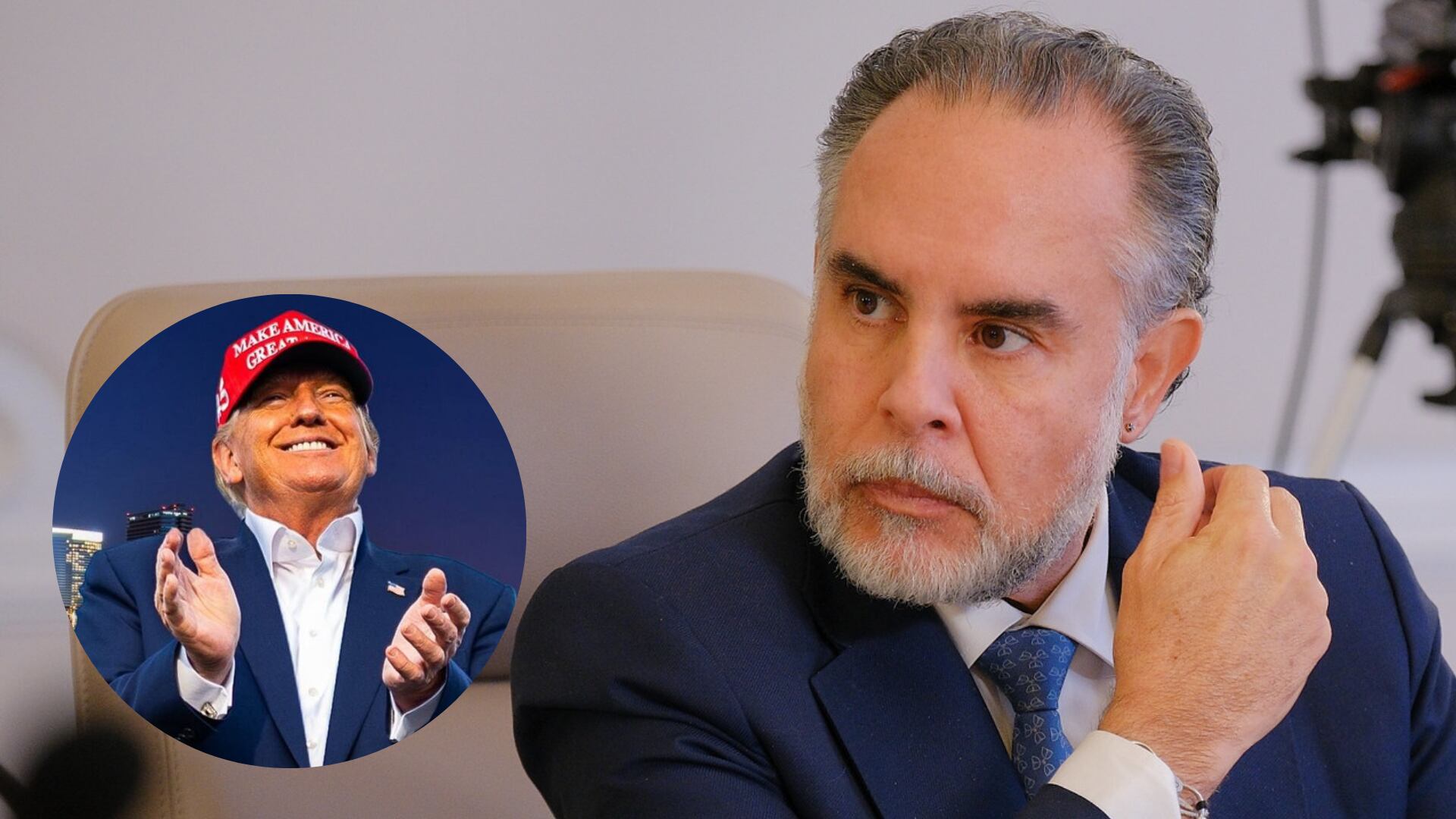 Benedetti estalló al ser incluido en Lista Clinton con Petro