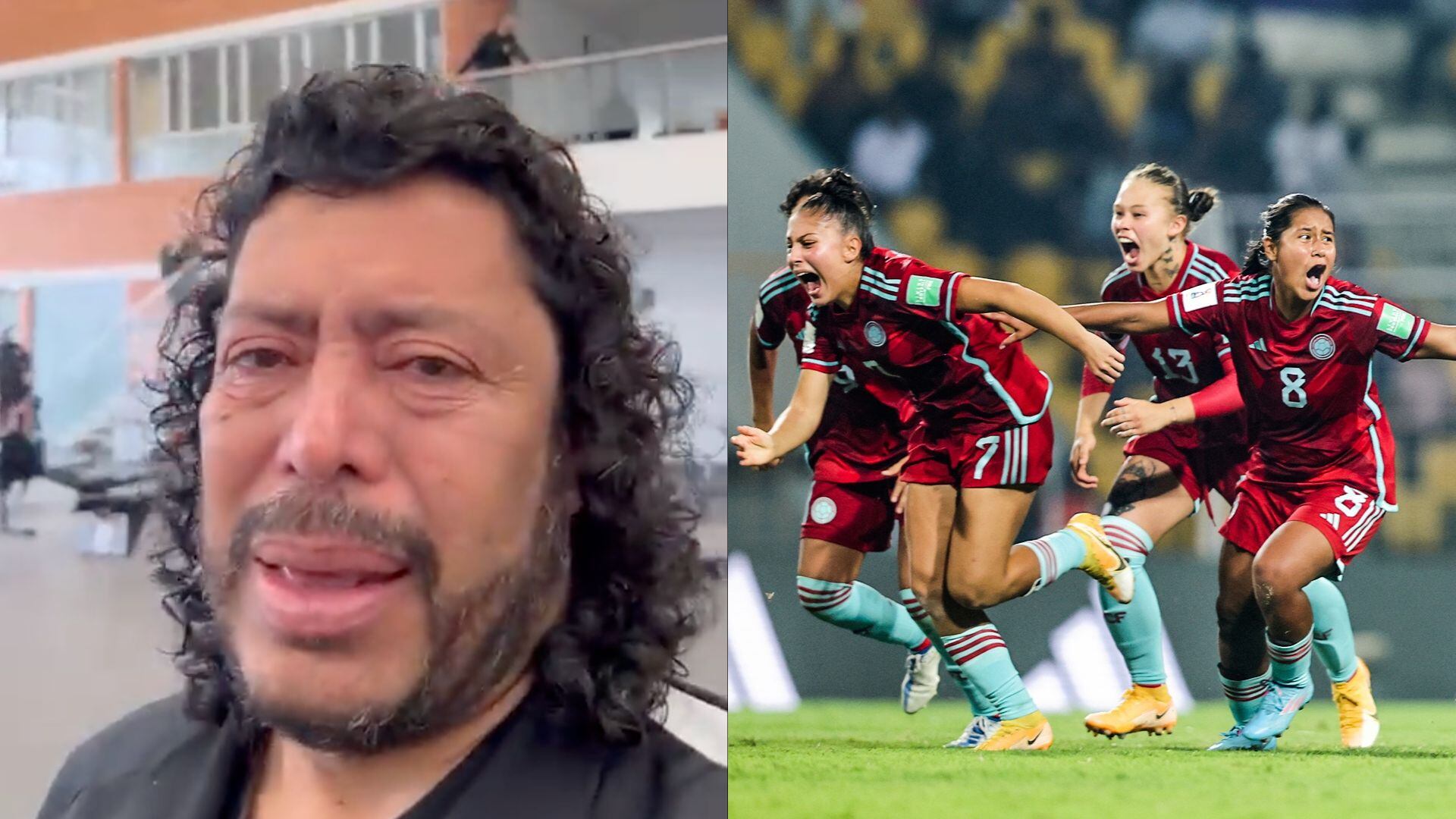 René Higuita y su conmovedor video llorando.