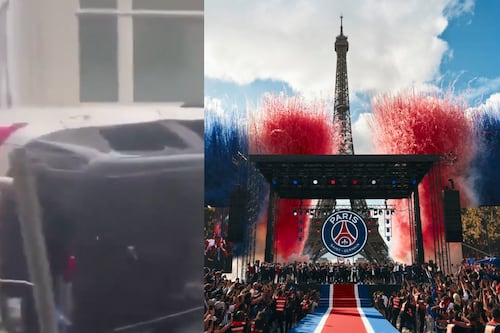 Descalabro en París: celebración del título del PSG en Champions terminó con carros afectados, heridos y cientos de detenidos