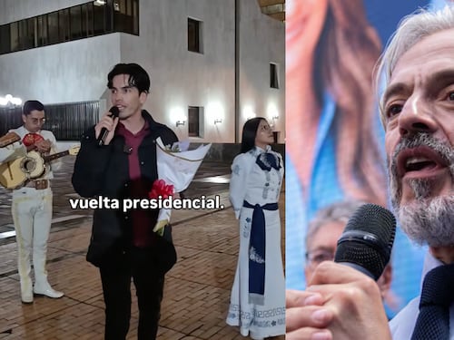 Seguidor de Cepeda le llevó serenata a Oviedo para que se una a la campaña y ganarle a De la Espriella