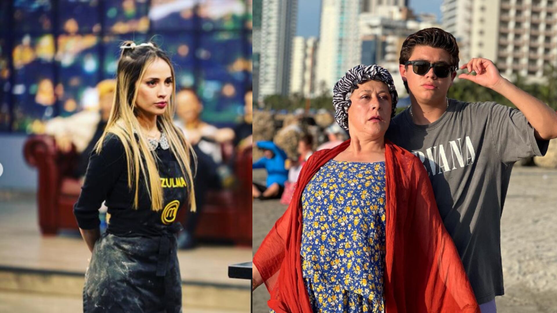 Alina Lozano, Jim Velásquez y Zulma Rey