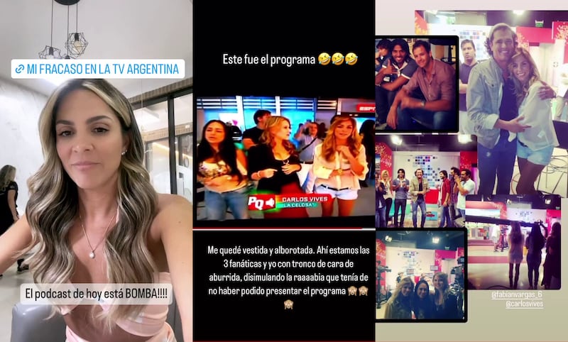 Mabel Cartagena tuvo dificultades para ser presentadora en un programa argentino