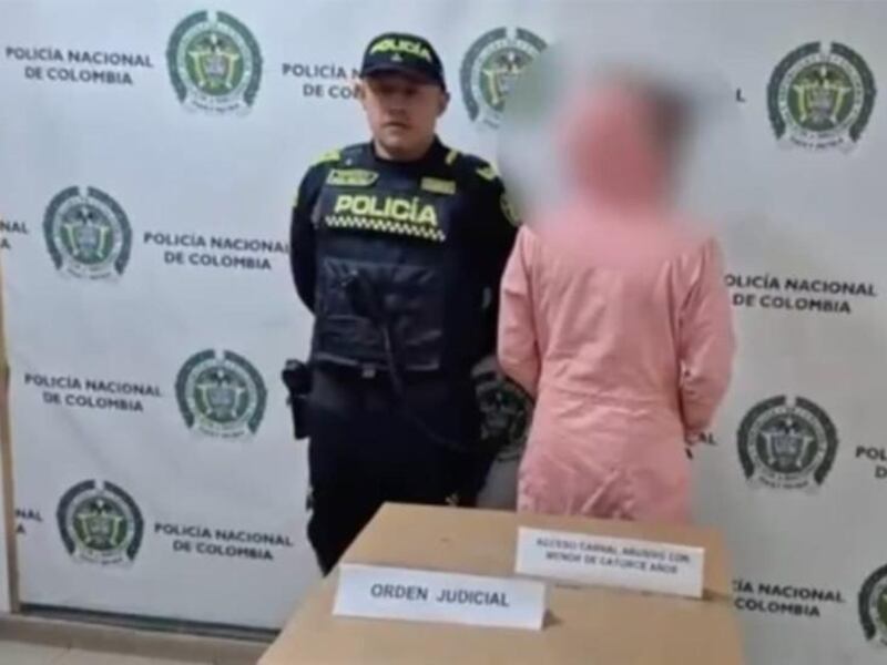 Autoridades capturan a una mujer señalada de abusar sexualmente de un menor de 14 años en Madrid, Cundinamarca