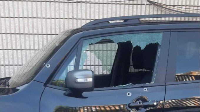 A bala fue atacado el auto del futbolista italiano Davide Di Pasquale
