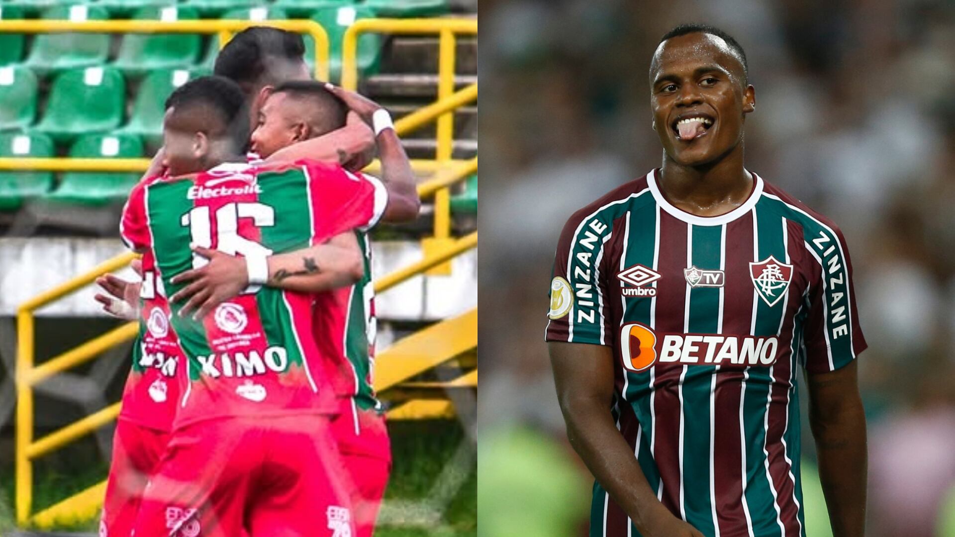 Patriotas y Jhon Arias - Fotos: Redes sociales del equipo y Getty