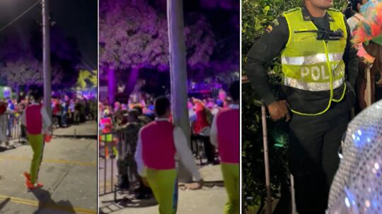 Exceso de seguridad durante La Guacherna