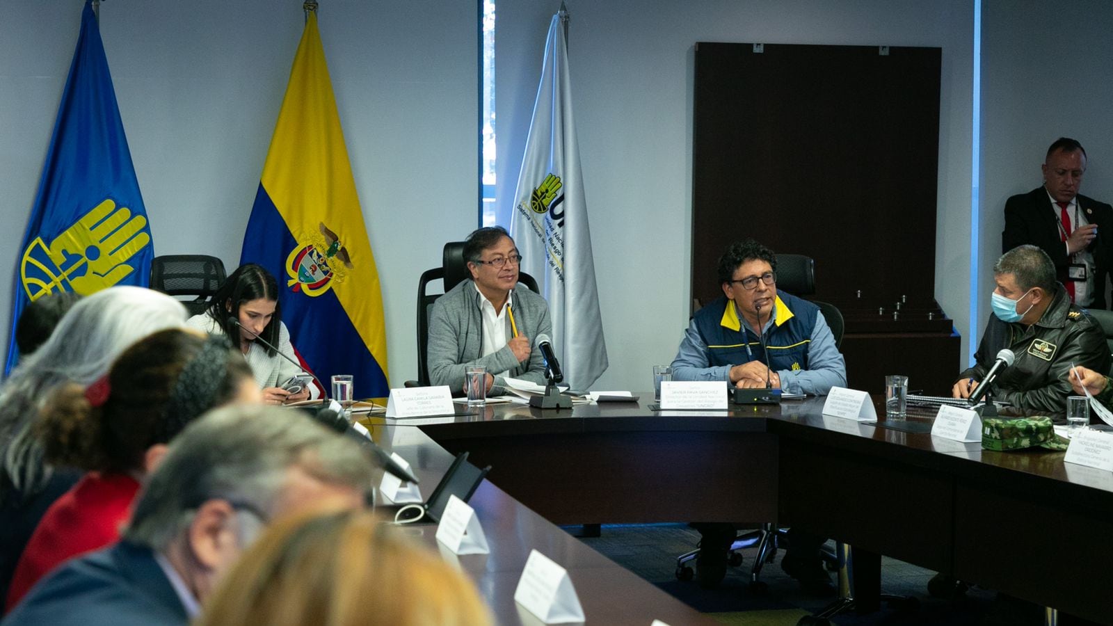 Presidente en la Mesa de seguimiento a la Declaratoria Nacional de Desastres.
