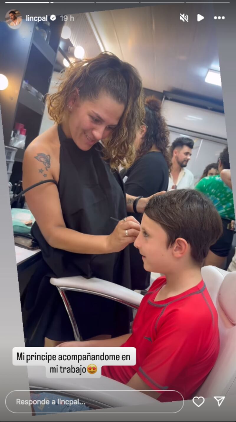 Lincoln Palomeque hijos