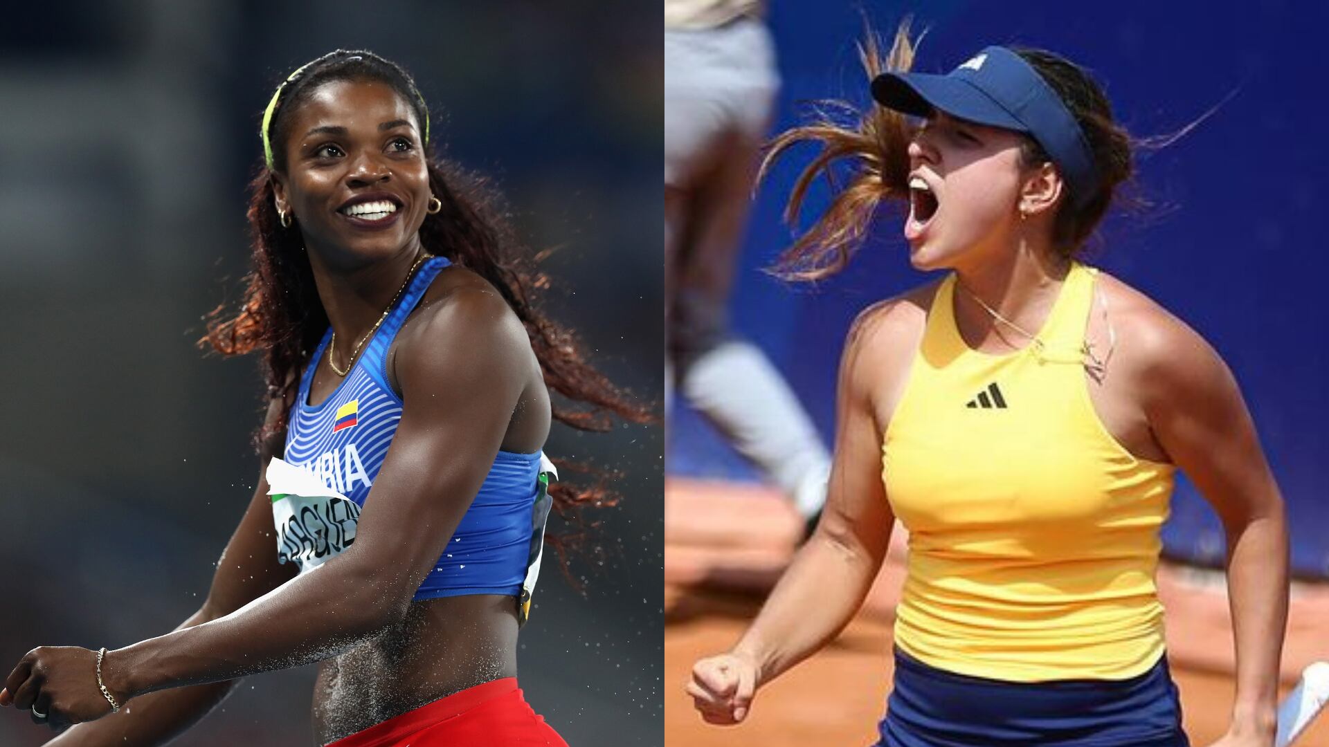 Caterine Ibargüen agradeció a María Camila Osorio por su participación en los Juegos Olímpicos