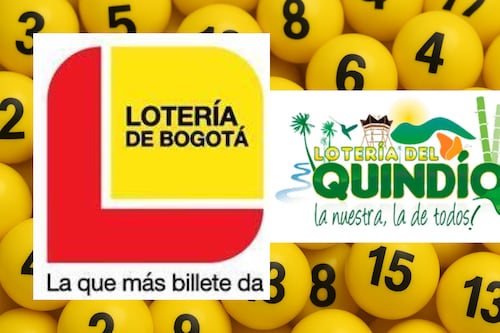 Loterías de Bogotá y Quindío: Resultados de los sorteos realizados el jueves 4 de diciembre del 2025