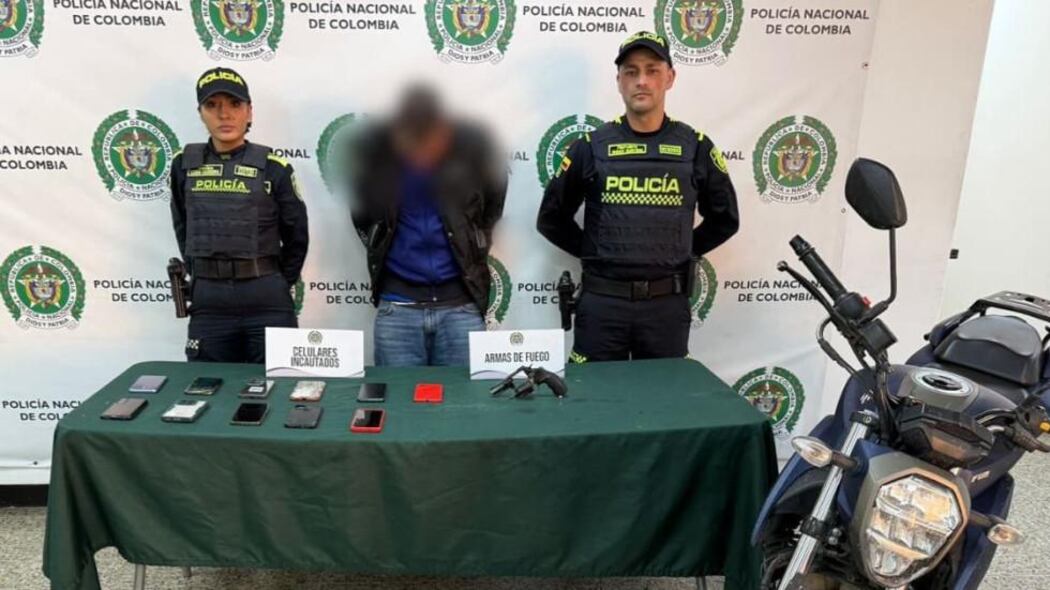 Cayó presunto motoladrón en Bosa con 11 celulares hurtados