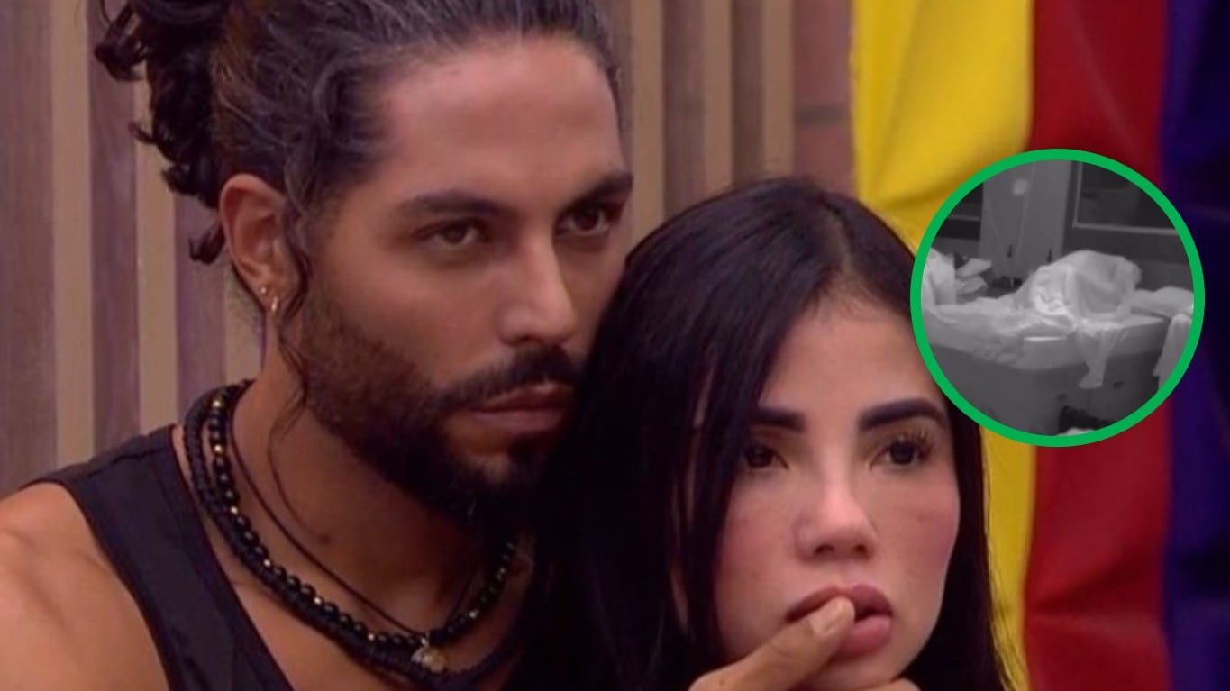 Los televidentes mostraron los videos de Marlon y Karina en las rede sociales y aseguran que pasó lo inevitable.