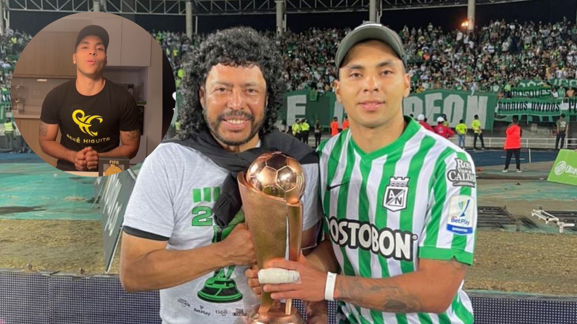 El hijo de René Higuita respondió a las burlas de hinchas de Millonarios por el título conseguido ante Nacional.