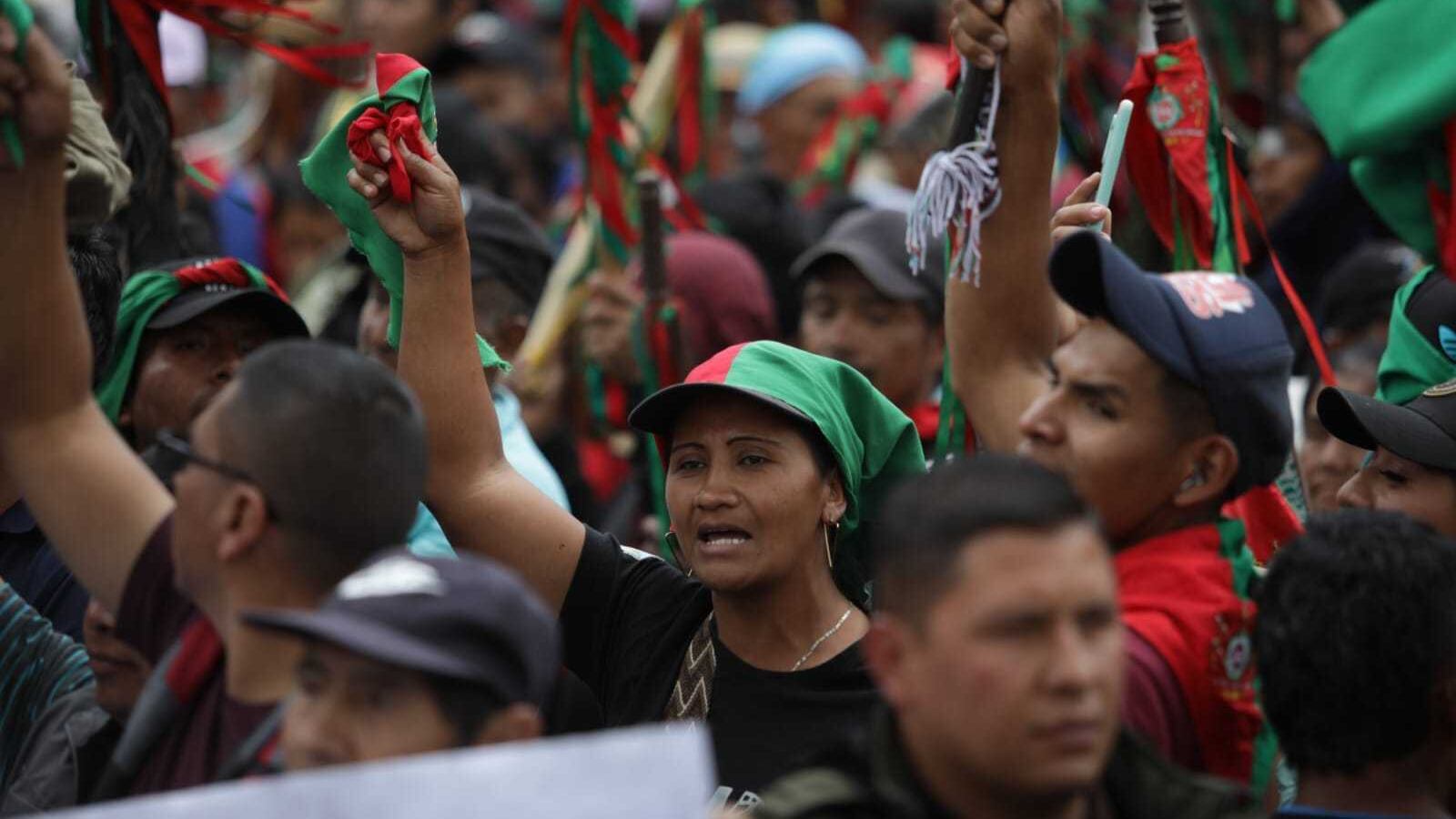 Minga Indígena en Bogotá (27 de septiembre 2023)