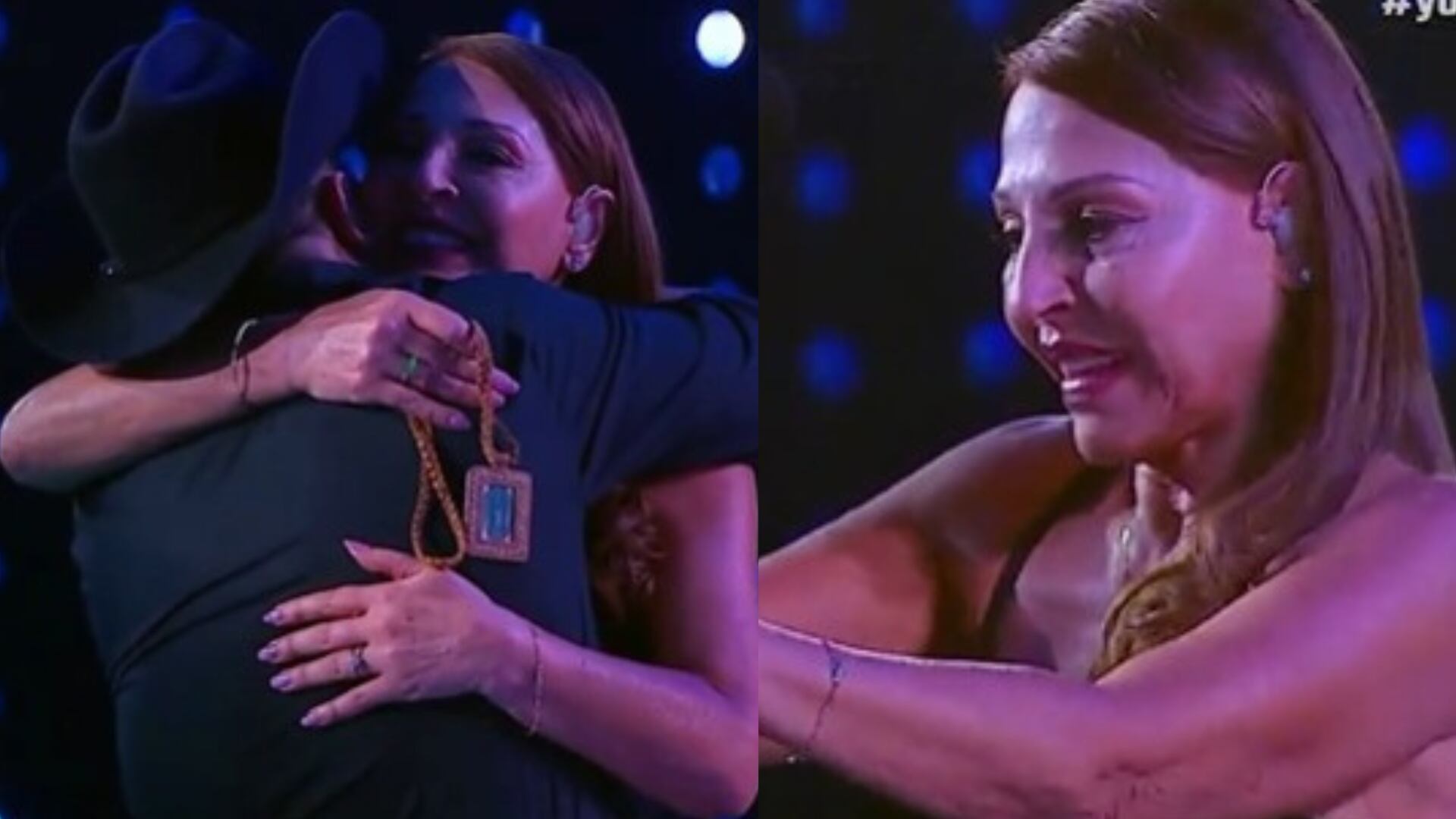 Amparo Grisales de Yo Me Llamo reventó en llanto tras recibir un regalo de participante