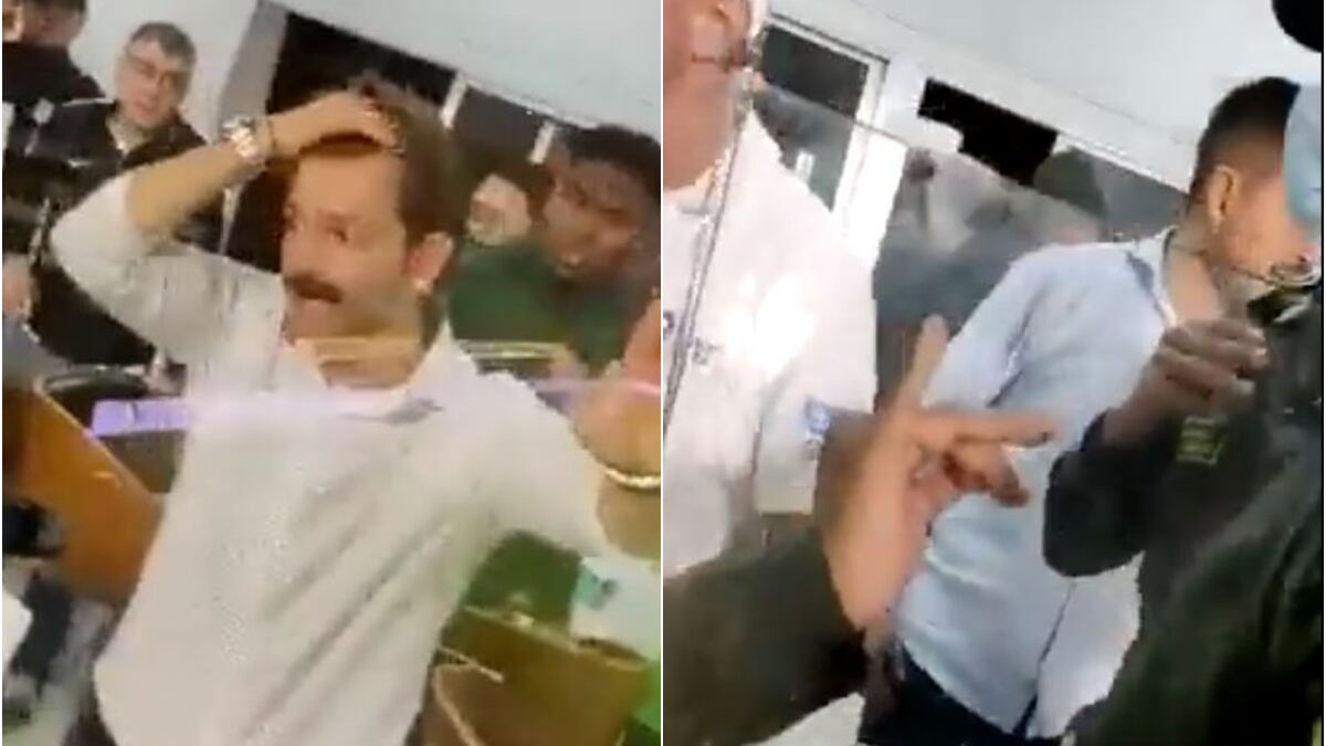 Vidrio del palco de Nacional en Ibagué se rompió y cayó sobre los hinchas