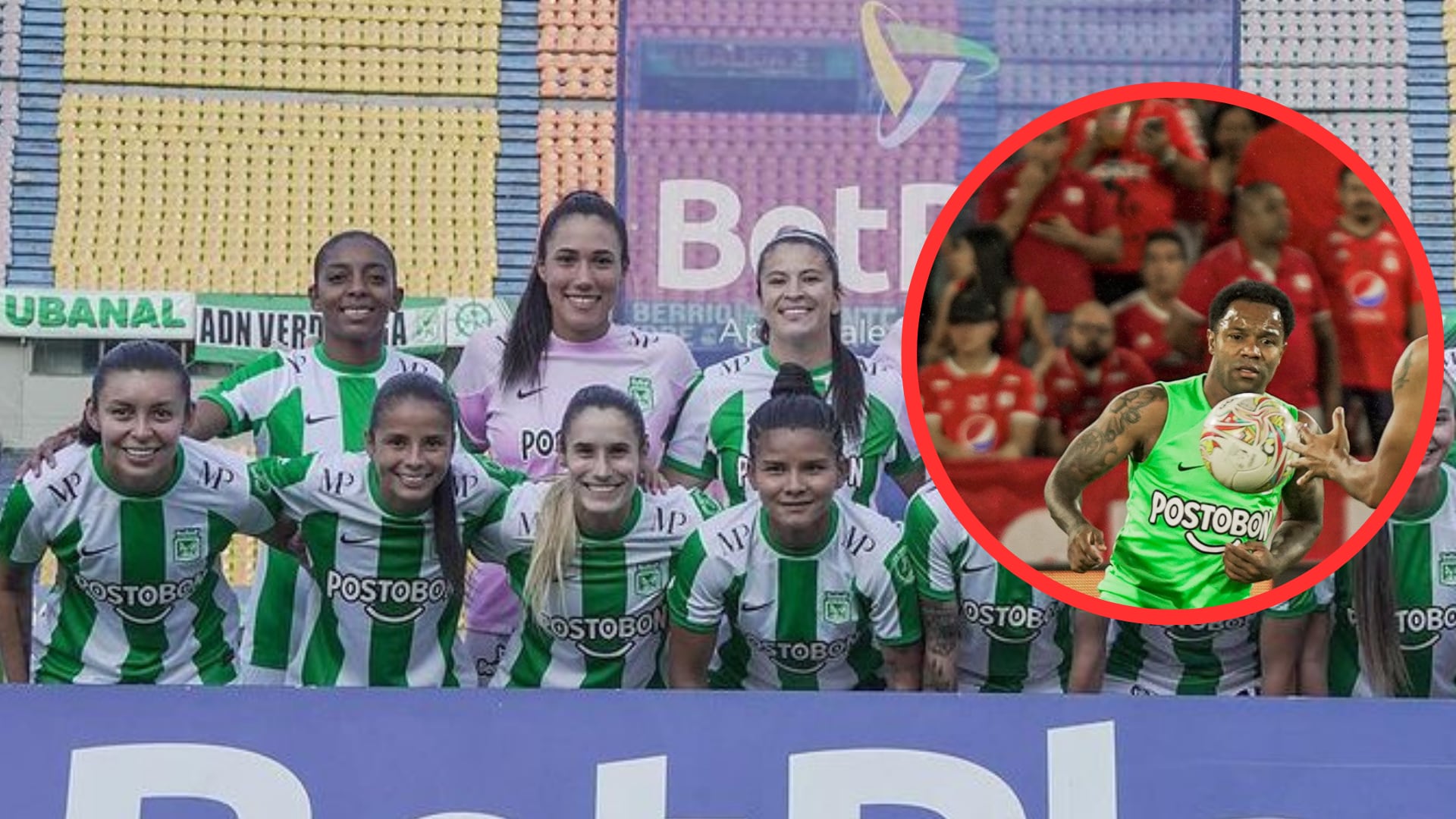 Hinchas del América impresionaron a una jugadora de Atlético Nacional durante el clásico